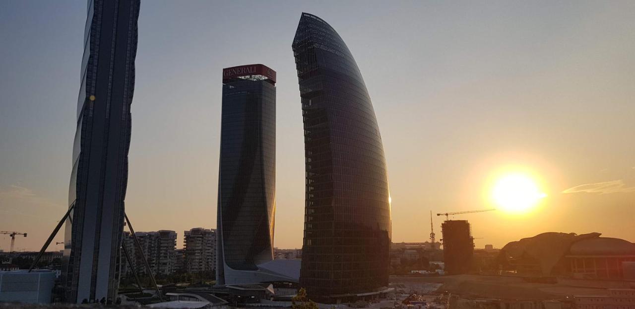 City Life Sky Apartment- Mico- Breathtaking Penthouse ميلان المظهر الخارجي الصورة