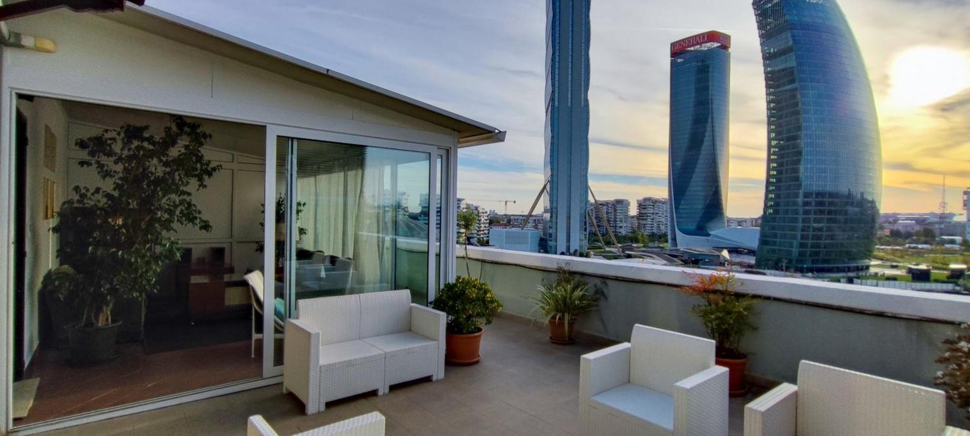 City Life Sky Apartment- Mico- Breathtaking Penthouse ميلان المظهر الخارجي الصورة